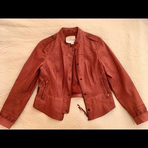 Hei Hei Vegan Leather Jacket from Anthropologie